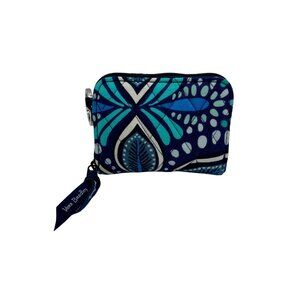 Vera Bradley Blue Zip ID Case